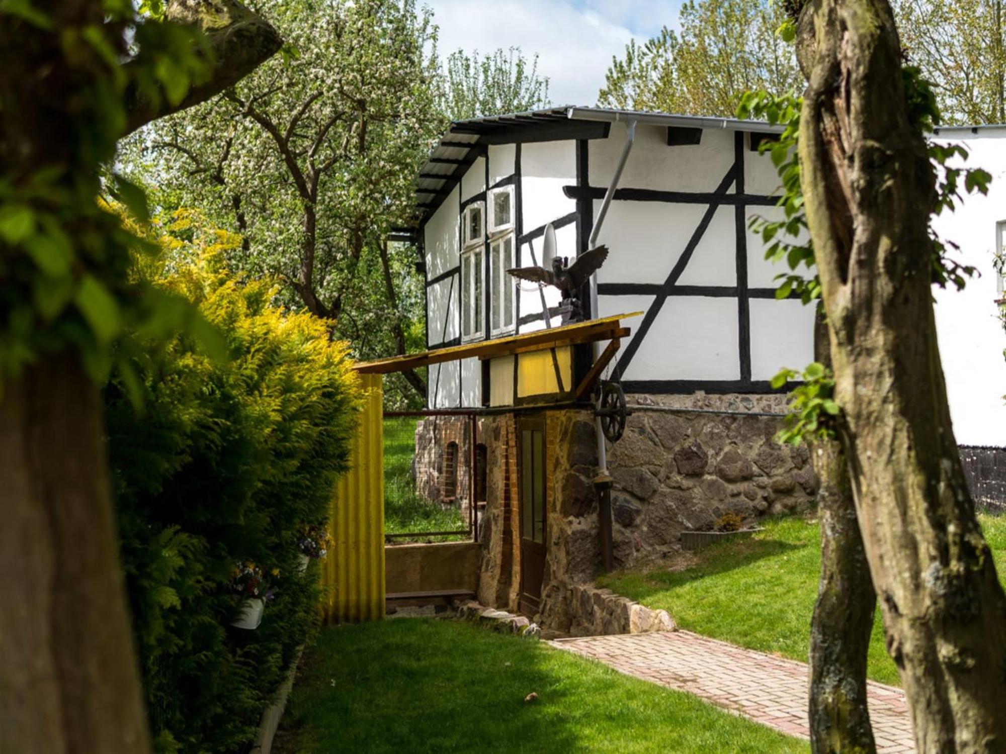 Gartenbungalow 1 linke Seite Klein Pravtshagen Exterior foto